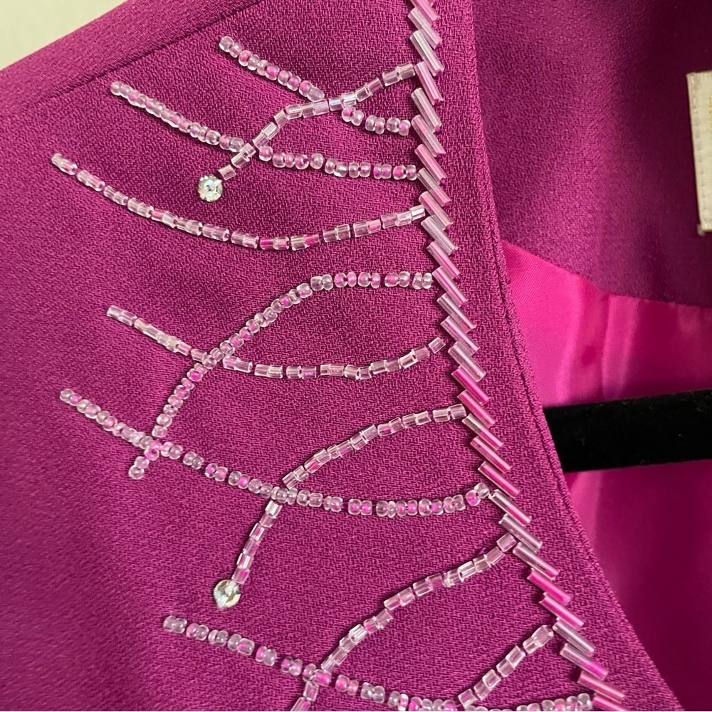 Fifth Sunday Exclusive Women's suit jacket size 16 long elegance event layering - Picture 5 of 6